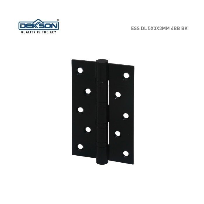 TERMURAH DEKKSON Engsel Pintu Kupu Kupu ESS DL 5X3X3MM 4BB Matt Black - Image 2