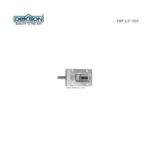 TERMURAH DEKKSON Flush Bolt PLATE FBP 2.5" SSS Grendel Slot Tanam