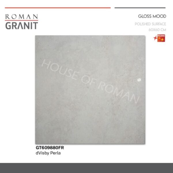 TERMURAH ROMAN GRANIT 60 X 60 GT609880FR DVISBY PERLA
