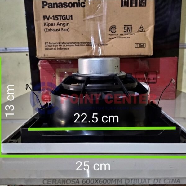 TERMURAH KIPAS ANGIN HISAP PLAFON PANASONIC EXHAUST FAN 6" FV-15TGU - Image 3