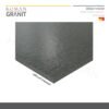 TERMURAH ROMAN GRANIT 120 X 60 GT1265515R DSHARD CHARCOAL - Image 3