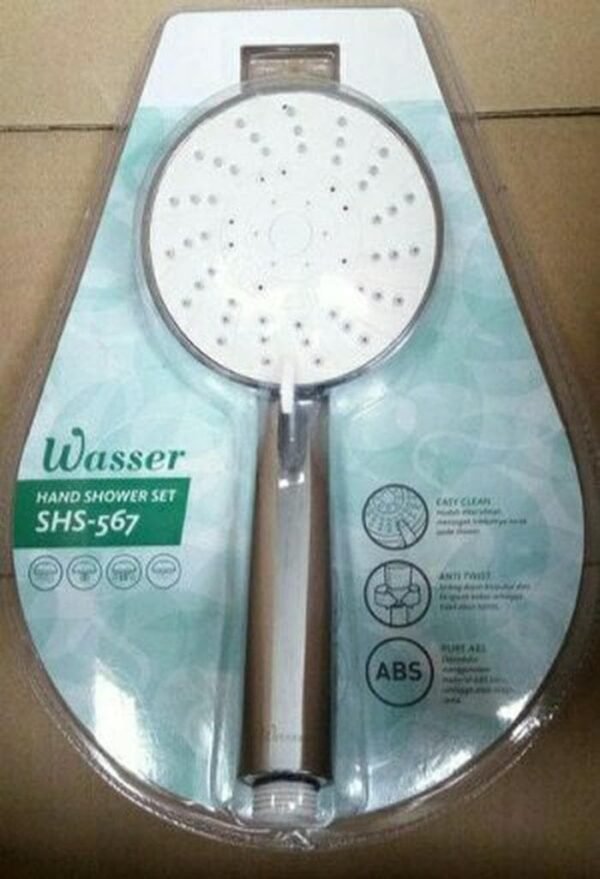 TERMURAH WASSER SHS-567 Shower Tangan Set / HAND SHOWER SET - Image 2