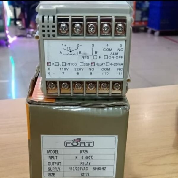 TERMURAH ANALOG TEMPERATURE CONTROL / TERMO KONTROL 72X72MM K725 - Image 3
