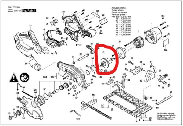 TERMURAH 1619P16617 BOSCH ROTOR GKS 185-LI