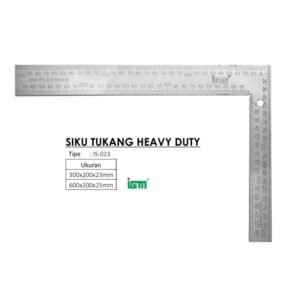 TERMURAH IGM IS 023 Siku Tukang / Siku Ukur / Penggaris L 300x200x2.3m