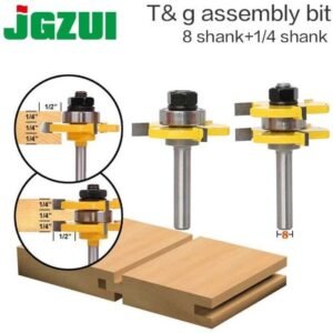 TERMURAH TAFFWARE JGZUI MATA BOR DRILL BIT 6.35MM 2PCS C3