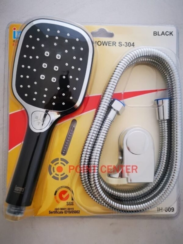 TERMURAH IGM IH 009 Hand Shower Black Selang Sus304 - Image 2