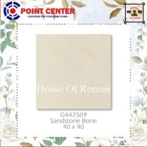 TERMURAH ROMAN KERAMIK 40 X 40 G447509 SANDSTONE BONE GOL B