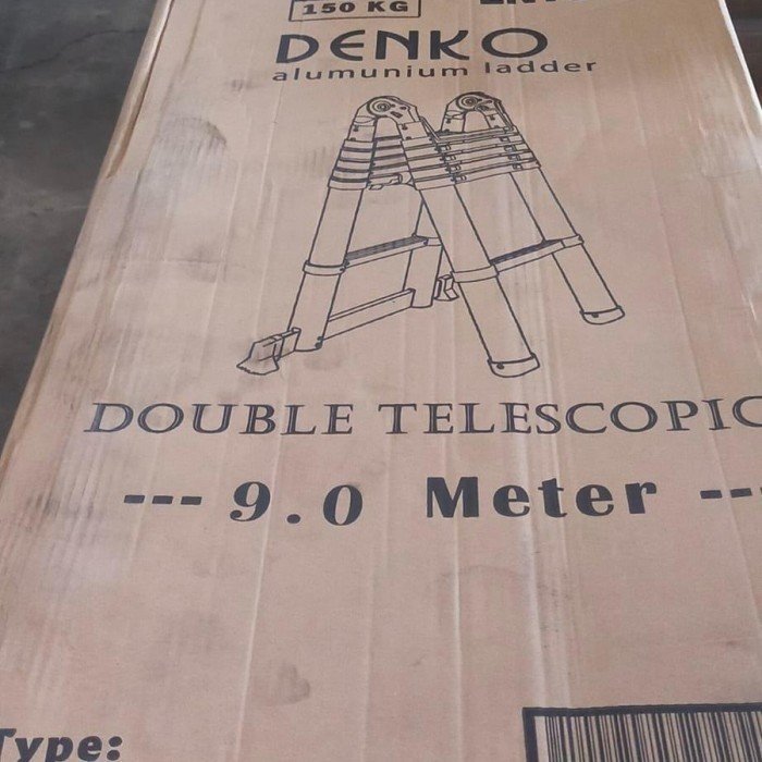 TERMURAH DENKO TLB 12 Tangga Teleskopik Serbaguna 2 x 12 Steps 9M - Image 2