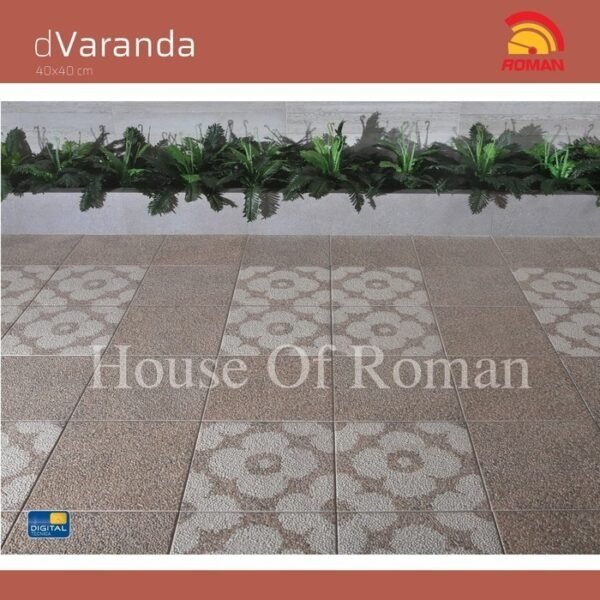 TERMURAH ROMAN KERAMIK 40 X 40 G440874 DVARANDA SUMMER GOL B - Image 4