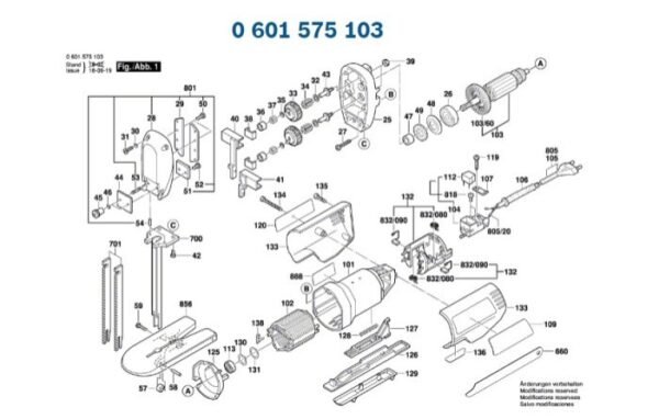 TERMURAH 1604010B6R BOSCH ARMATURE GSG 300 / SPARE PART - Image 3