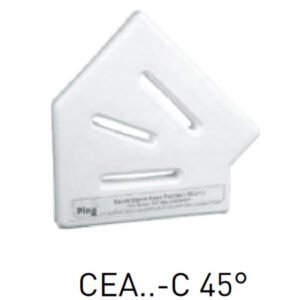 TERMURAH PINA GRATING - POLIPROPILENA CORNER 45° CEA33-C TAHAN UV