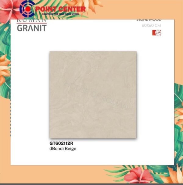 TERMURAH ROMAN GRANIT 60 X 60 GT602112R DBONDI BEIGE