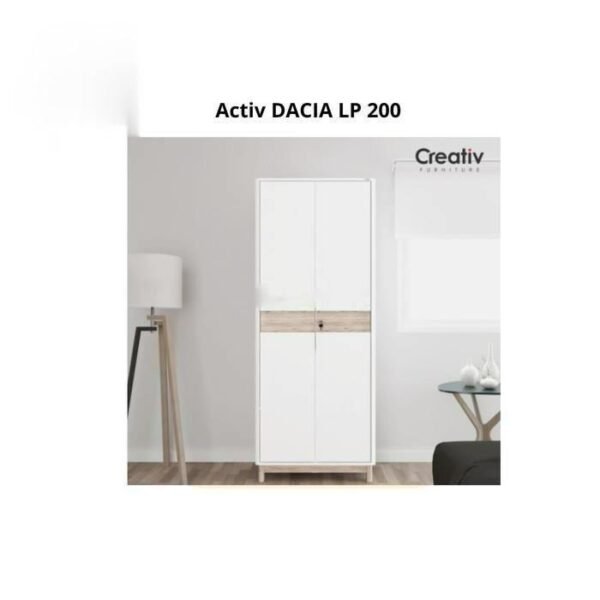 TERMURAH ACTIV FURNITURE DACIA LP 200 LEMARI PAKAIAN 2 PINTU MODERN
