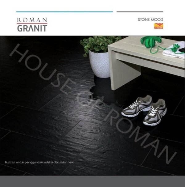 TERMURAH ROMAN GRANIT 30 X 60 GT635108CR ECUADOR NERO - Image 2