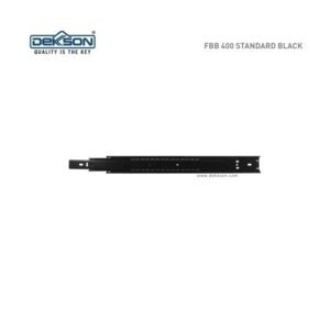 TERMURAH DEKKSON Rel Laci FBB 400MM 40 CM Standard Black Hitam
