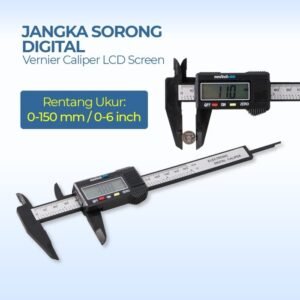TERMURAH TAFFWARE JANGKA SORONG DIGITAL WITH LCD SCREEN JIGO 15