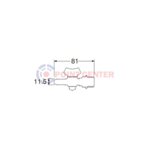 TERMURAH SAN EI G 41 SINGLE GAS COOK / SAMBUNGAN SELANG GAS KE PIPA - Image 2