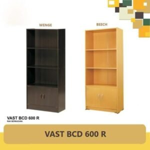 TERMURAH ACTIV FURNITURE VAST BCD 600 R LEMARI RAK BUKU KECIL PINTU