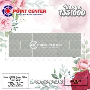 TERMURAH ROMAN KERAMIK 25 X 75 W75332 DQUEBEC PATTERN