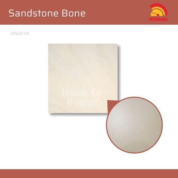 TERMURAH ROMAN KERAMIK 20 X 20 G224001 SANDSTONE BONE GOL A - Image 3