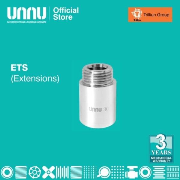 TERMURAH UNNU EXTENSION - ETS 1/2 INCHI x 30 - Image 3