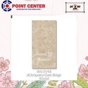 TERMURAH ROMAN KERAMIK 30 X 60 W63548 DCLEOPATRA DARK BEIGE GOL C