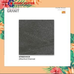 TERMURAH ROMAN GRANIT 60 X 60 GT602141CR DSTANFORD CHARCOAL