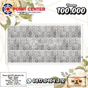 TERMURAH ROMAN KERAMIK 20 X 40 W40721 DMUESTRA MIX