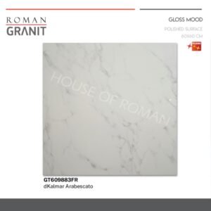 TERMURAH ROMAN GRANIT 60 X 60 GT609883FR DKALMAR ARABESCATO