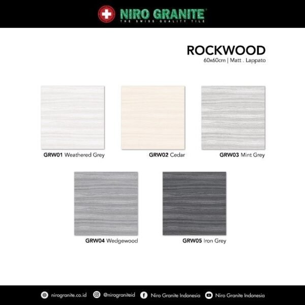 TERMURAH NIRO GRANIT 30 X 60 GRW03 ROCKWOOD MATT - Image 3