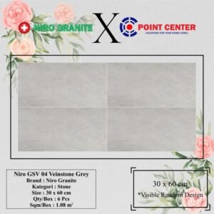 TERMURAH NIRO GRANITE 30 X 60 GSV04 VEINSTONE GREY