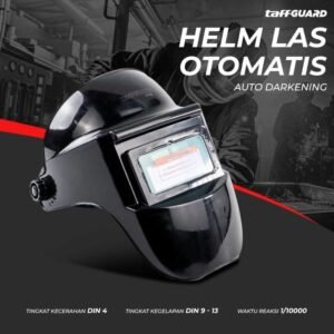 TERMURAH TAFFWARE HELM LAS GELAP OTOMATIS KACAMATA / TOPENG