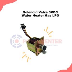 TERMURAH SOLENOID SELENOID VALVE WATER HEATER GAS LPG 3V 3VDC