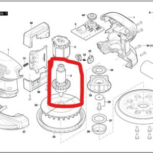 TERMURAH 1619PB8570 BOSCH ARMATURE GEX 185-LI