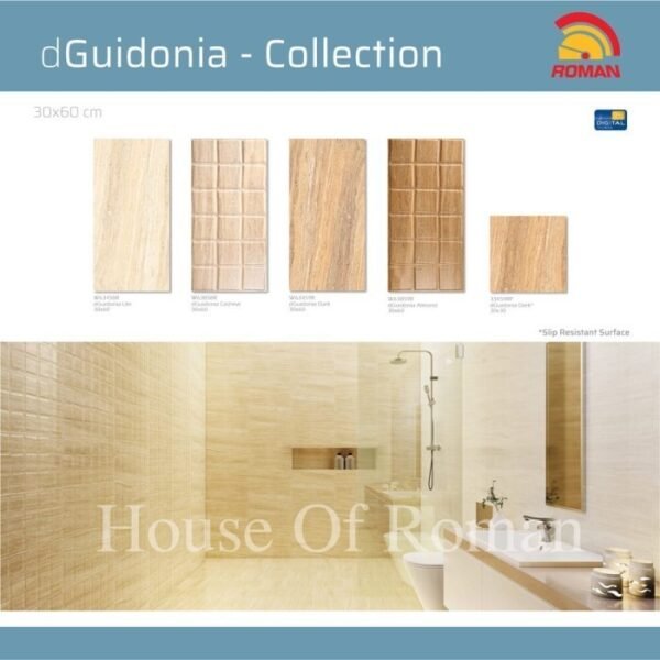 TERMURAH ROMAN KERAMIK 30 X 60R W63858R DGUIDONIA CASHEW GOL B - Image 3