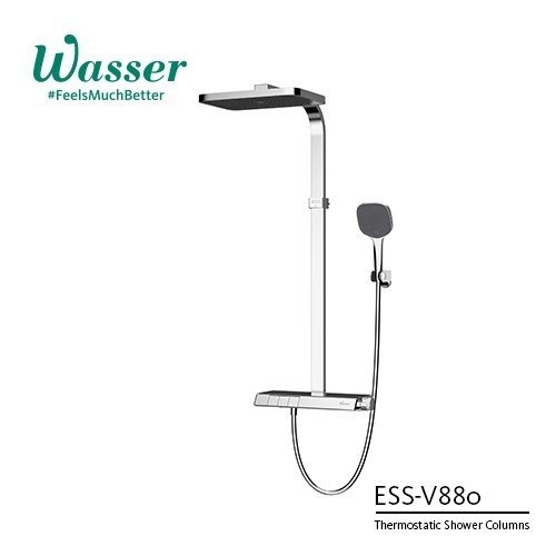 TERMURAH ESS-V880 SHOWER MIXER SYSTEM WITH INNOVATIVE PUSH BUTTONS - Image 3