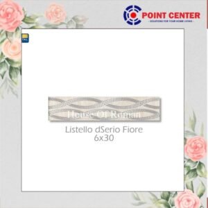 TERMURAH ROMAN LISTELLO 6 X 30 L30C0022 DSERIO FIORE GOL C