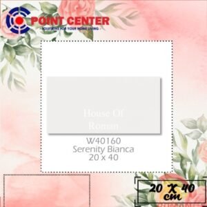 TERMURAH ROMAN KERAMIK 20 X 40 W40160 SERENITY BIANCA GOL C