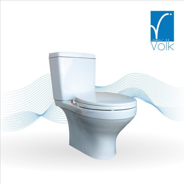 TERMURAH VOLK KLOSET DUDUK SAKURA 1212 TWO PIECE+FRIENDLY WASHER/BIDET - Image 2