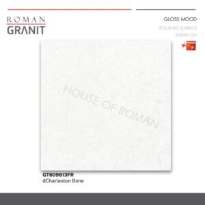 TERMURAH ROMAN GRANIT 60 X 60 GT609813FR DCHARLESTON BONE