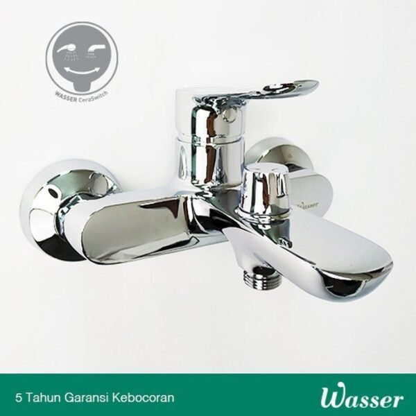 TERMURAH WASSER MBT-X010 KRAN BATHTUB SHOWER MIXER WITH CERA SWITCH