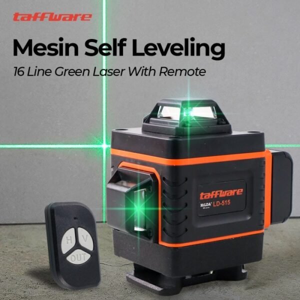 TERMURAH TAFFWARE HILDA SELF LEVELING 16 LINE LASER 4D