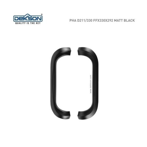 TERMURAH DEKKSON Pull Handle PHA D211/330 FFX330X292 Hitam Dof - Image 3