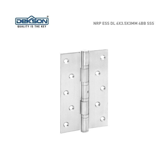 TERMURAH DEKKSON Engsel Pintu Kupu HINGE NRP ESS DL 6X3.5X3MM 4BB SSS - Image 3