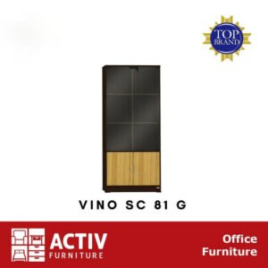 TERMURAH ACTIV FURNITURE VINO SC 81 G LEMARI RAK HIAS BUFFET