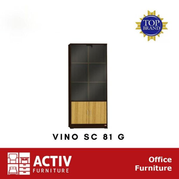 TERMURAH ACTIV FURNITURE VINO SC 81 G LEMARI RAK HIAS BUFFET
