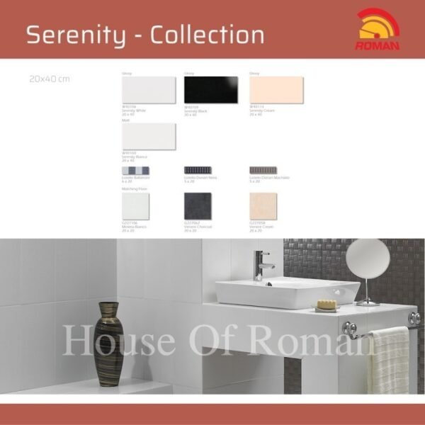 TERMURAH ROMAN KERAMIK 20 X 40 W40114 SERENITY CREAM GOL B - Image 3