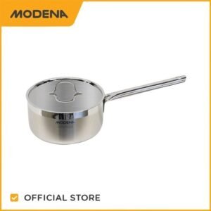 TERMURAH MODENA ZQ 1802 INDUCTION SAUCE PAN STAINLESS STEEL