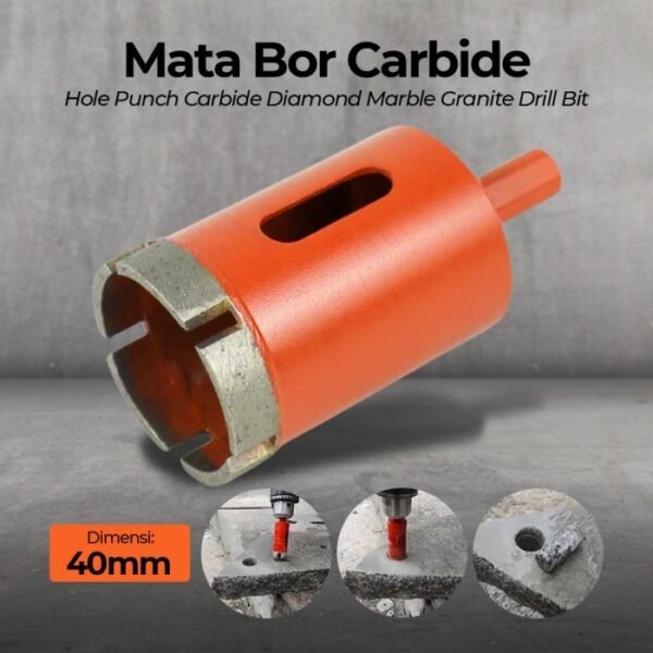 TERMURAH TAFFWARE MATA BOR BIT 40 MM V12